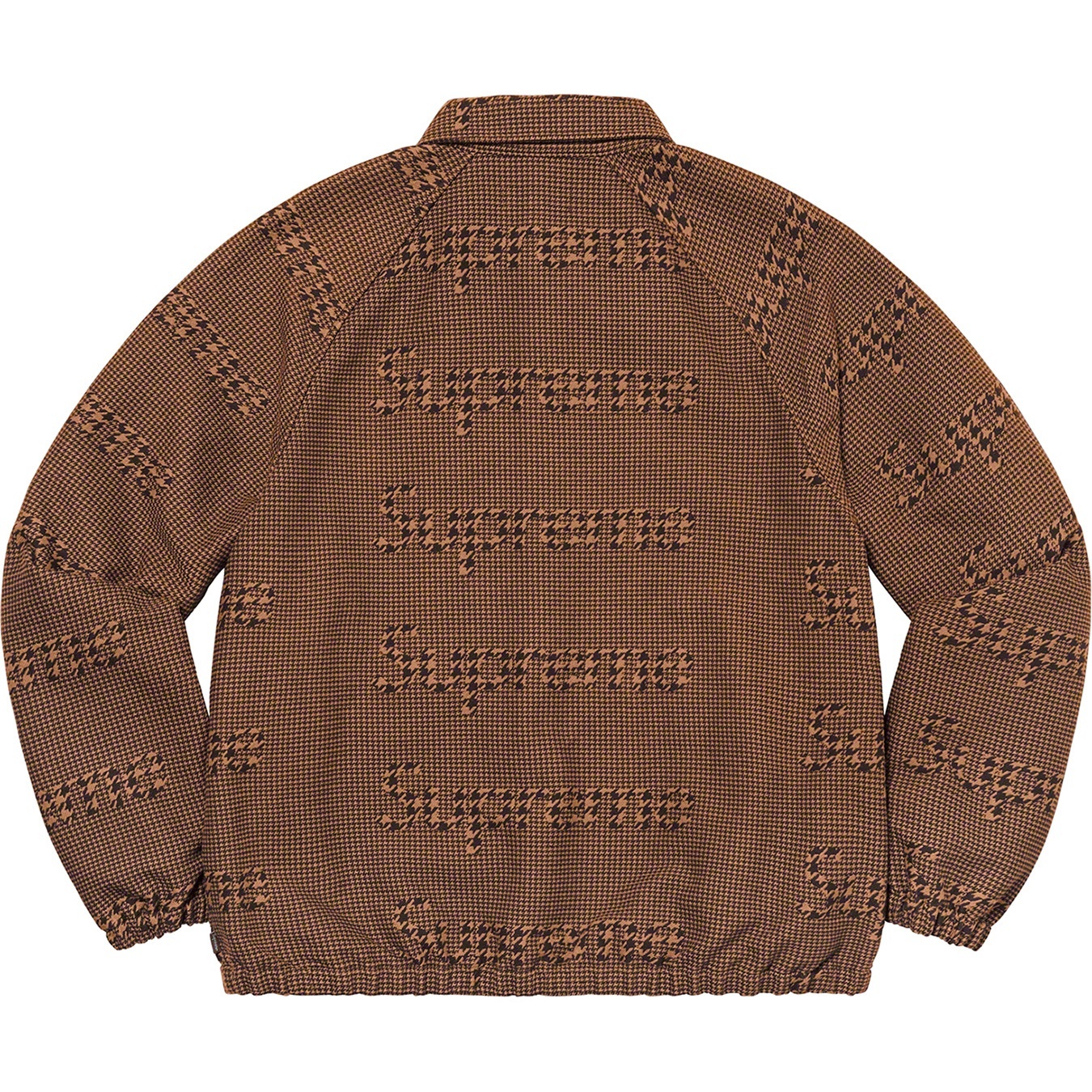 Houndstooth Logos Snap Front Jacket view 4